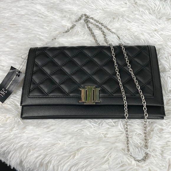 INC INTERNATIONAL CONCEPTS ~ Jenn Clutch ~ Black ~ NWT! - Picture 3 of 12